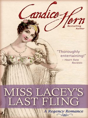 Miss Lacey's Last Fling - ebook